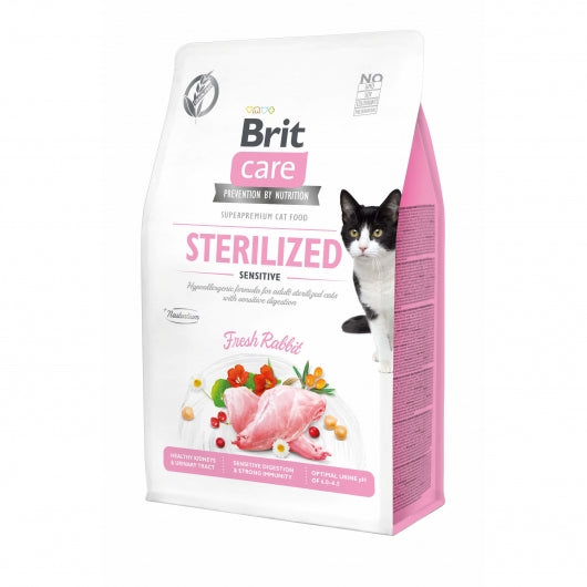 Brit Care Cat Grain-Free - Sterilized - Sensitive 400g