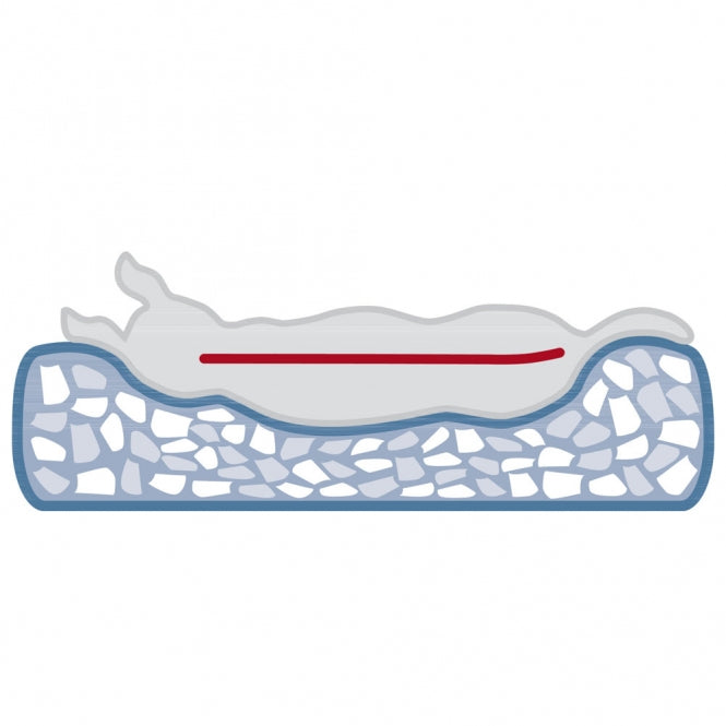 Trixie Vital Kissen Calito - sand/grau 90 x 65 cm