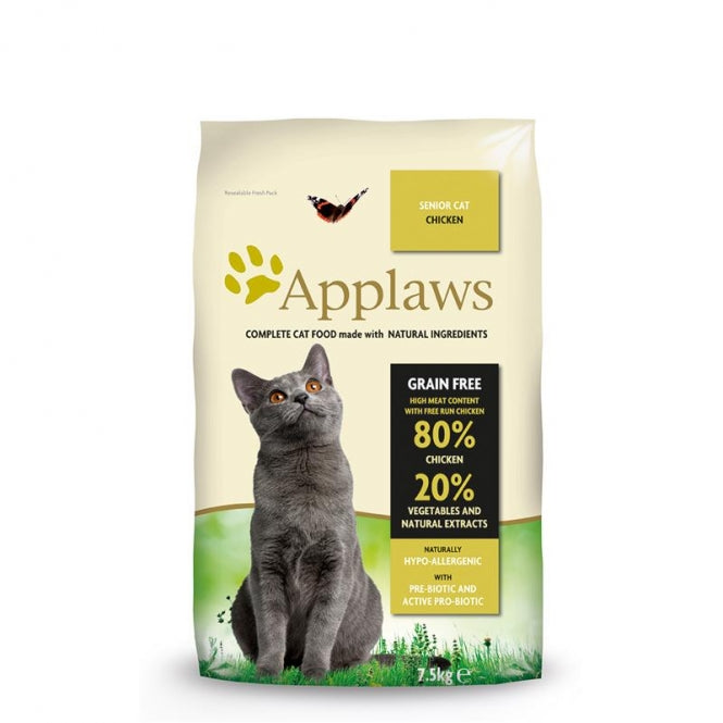 Applaws Cat Trockenfutter Senior mit Hühnchen ab 400gm
