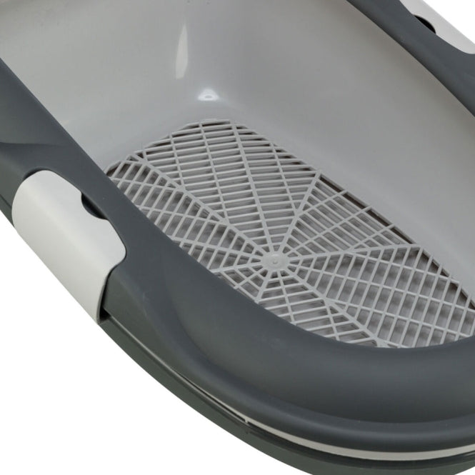 Trixie Katzentoilette Berto - dunkelgrau/hellgrau