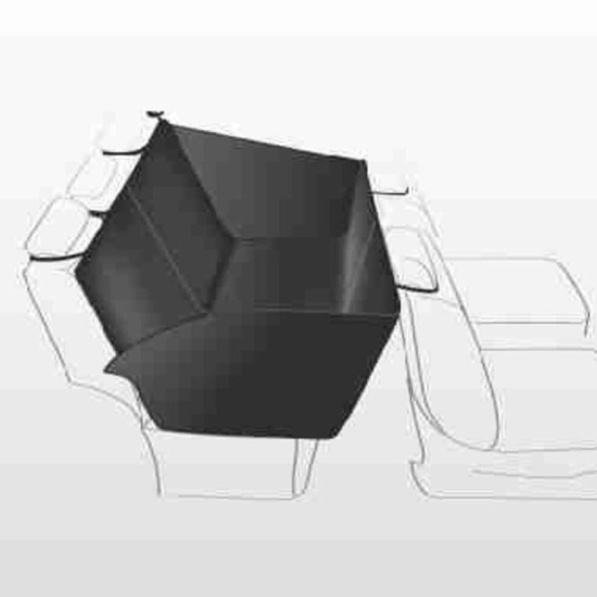 Trixie Auto-Schondecke mit Seitenteilen - 1,50 x 1,35m