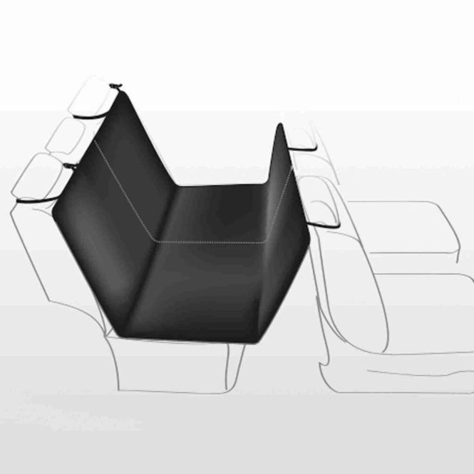 Trixie Auto-Schondecke mit Seitenteilen - 1,50 x 1,35m