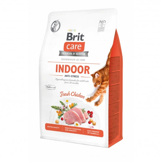 Brit Care Cat Grain-Free - Indoor - Anti-Stress  ab 400