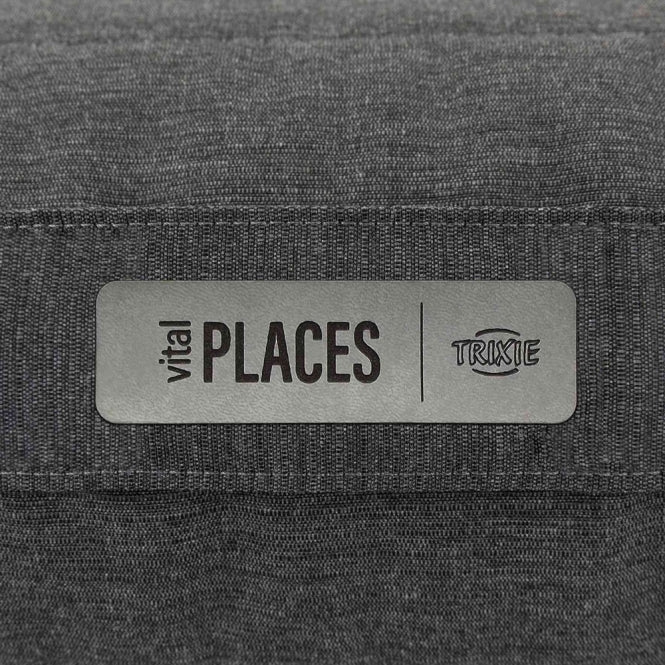 Trixie Reisedecke Bendson - dunkelgrau/hellgrau