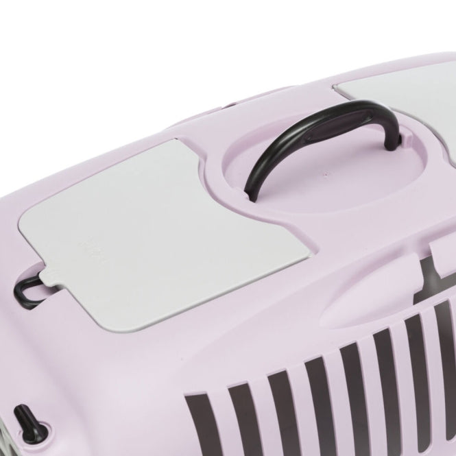 Trixie Transportbox Capri II - hellgrau/flieder