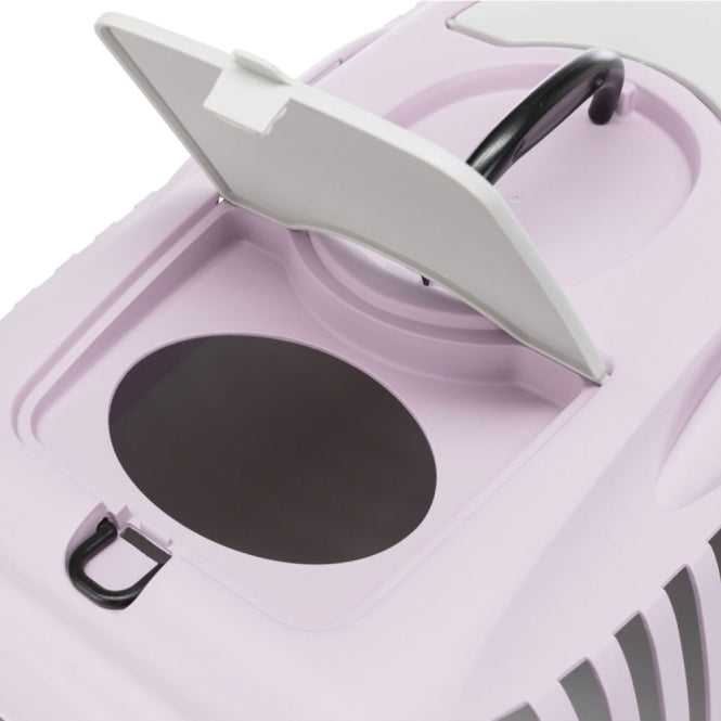 Trixie Transportbox Capri II - hellgrau/flieder