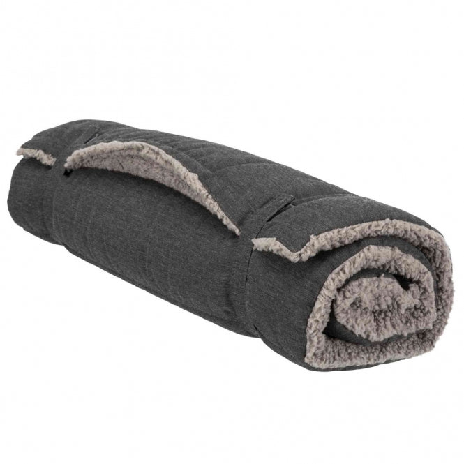 Trixie Reisedecke Bendson - dunkelgrau/hellgrau