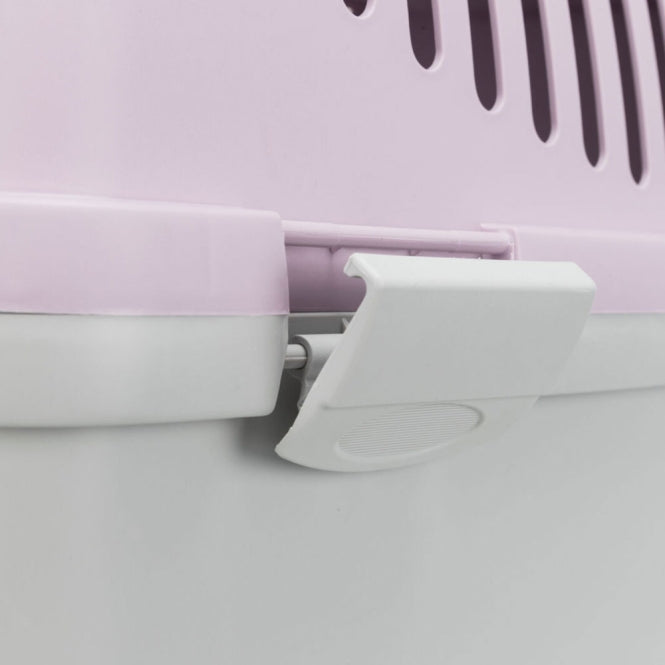 Trixie Transportbox Capri II - hellgrau/flieder