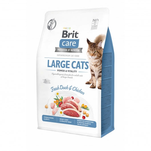 Brit Care Cat Grain-Free - Large cats - Power & Vitality ab 400g