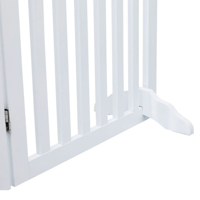 Trixie Hunde-Absperrgitter mit Tür, 4-teilig