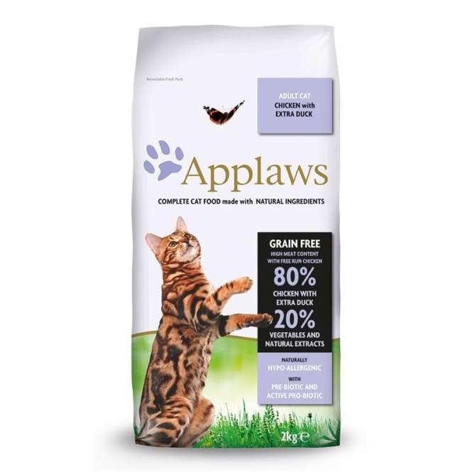 Applaws Cat Trockenfutter Hühnchen mit Ente ab ab 400gm