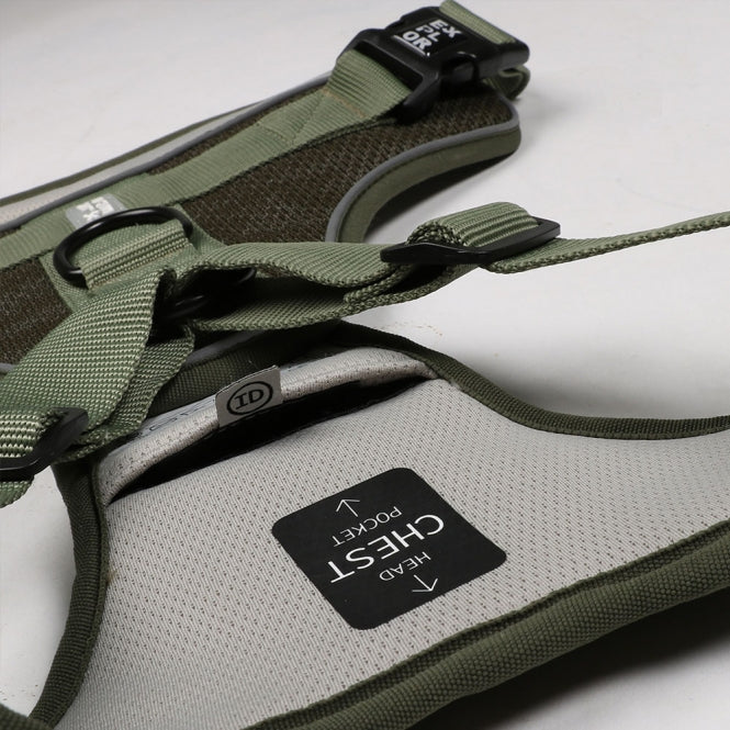 Duvoplus EXPLOR Ultimate Fit No-Pull-Geschirr - Undercover Green