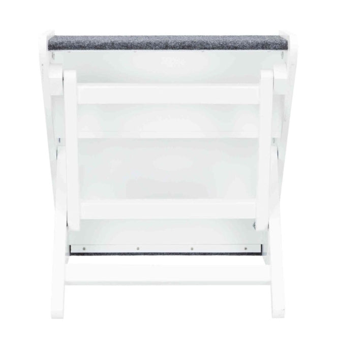 c Treppe aus MDF - weiß