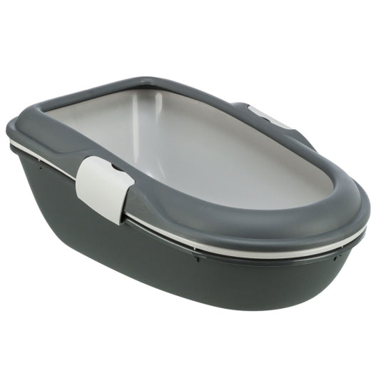 Trixie Katzentoilette Berto - dunkelgrau/hellgrau