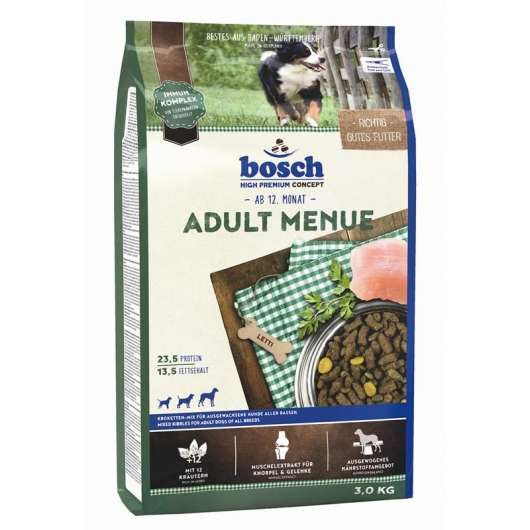 Bosch Adult Menue 3 Kg oder 15 kg