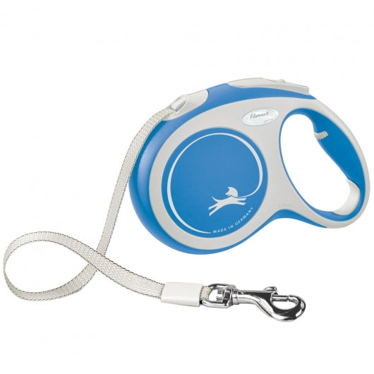 FLEXI Rollleine New COMFORT Gurt - 5m, bis 60kg