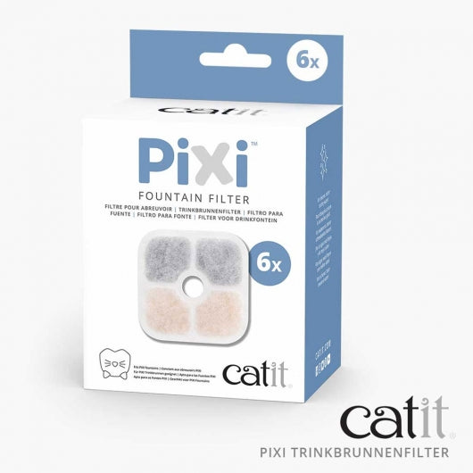 Catit PIXI Trinkbrunnenfilter 6er Pack