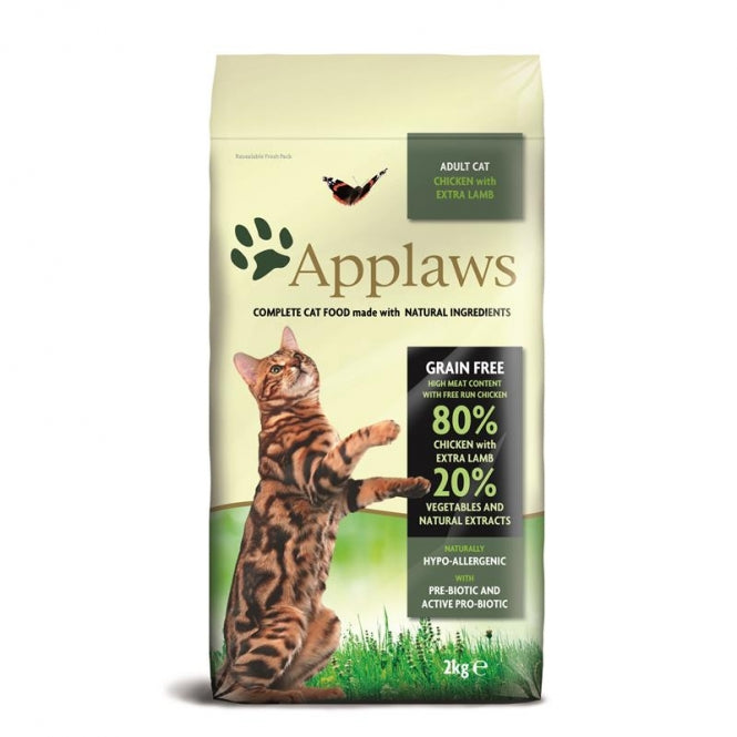 Applaws Cat Trockenfutter Hühnchen mit Lamm ab 400gm