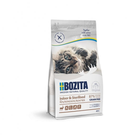 Bozita Indoor & Sterilised Grainfree Reindeer ab 400g