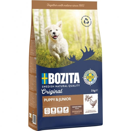 Bozita Original Puppy & Junior 3 kg oder 13 kg