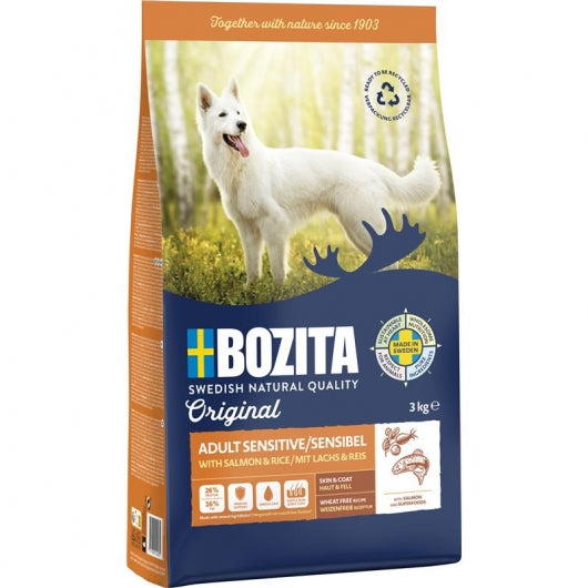 Bozita Original Adult Sensitive Skin & Coat 3 kg oder 12 kg