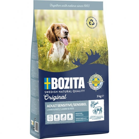 Bozita Original Adult Sensitive Lamm & Reis 3 kg oder 12 kg