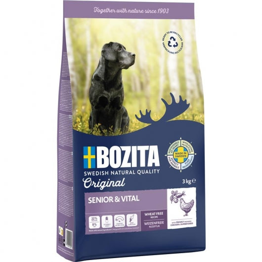 Bozita Original Senior & Vital weizenfrei 3 kg oder 12 kg