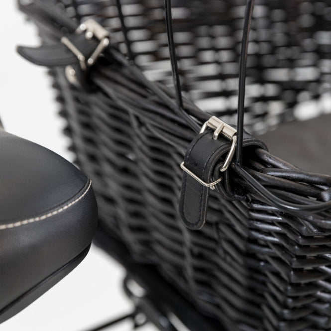 Trixie Fahrradkorb aus Weide für Gepäckträger