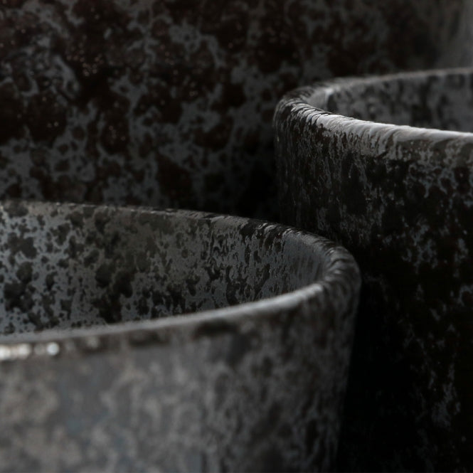 D&D Trendy Napf Jasper black dots 13 cm