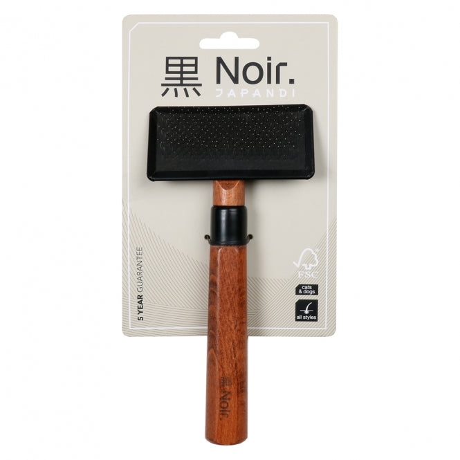 EBI Noir Japandi Slicker-Bürste