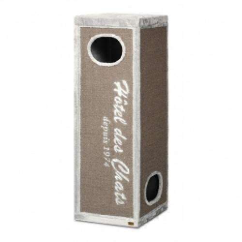 EBI Kratzturm Trend Rockefeller - Hotel des Chats, grau Höhe 150 cm